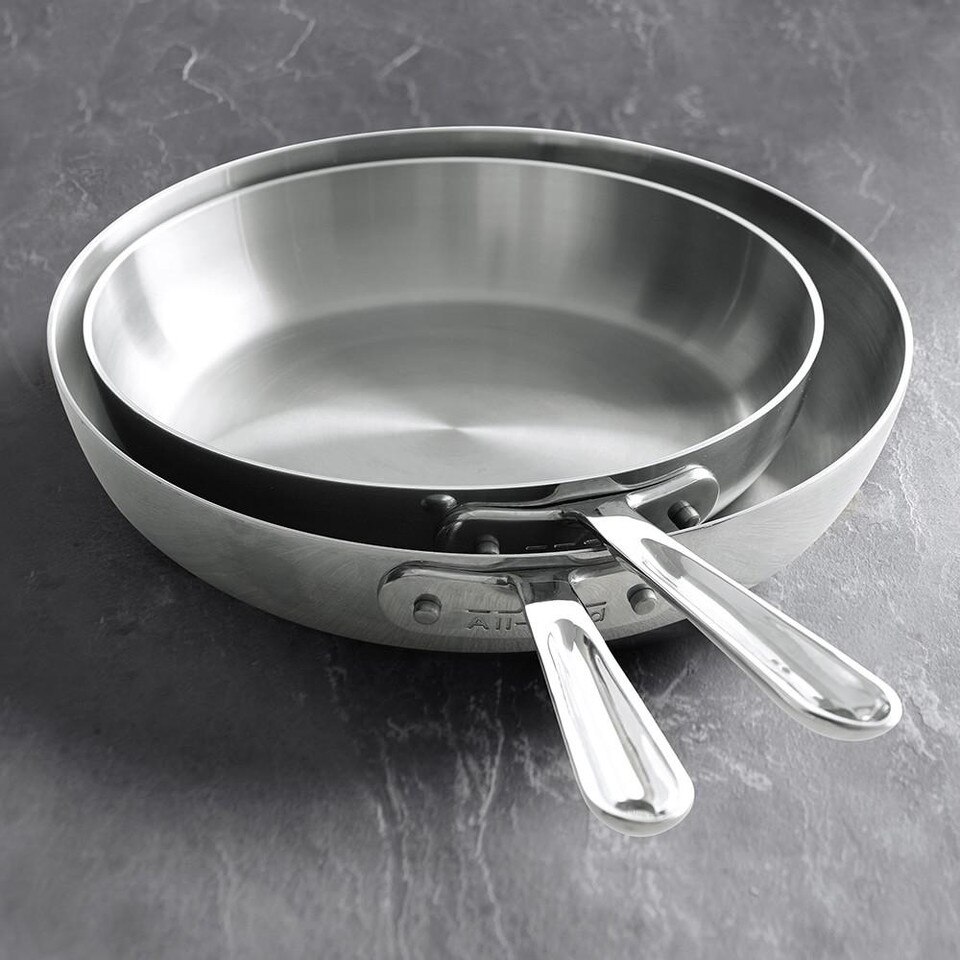 AllClad d5 StainlessSteel French Skillets Williams Sonoma AU